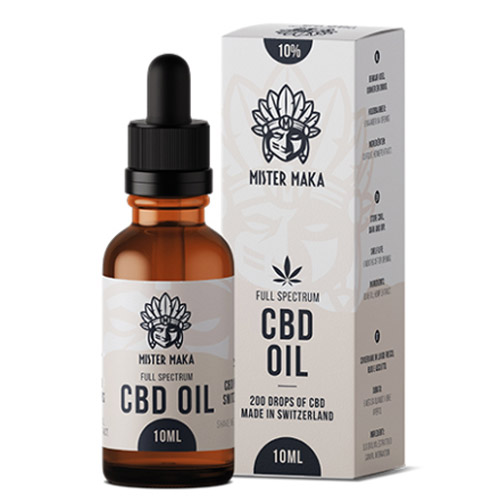 Mister Maka 10% CBD olie - 10 ml