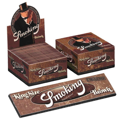 Smoking Brown King Size Slim - 50 Pcs
