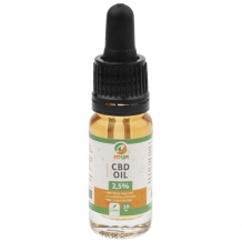 Fit-UP 2,5% CBD olie - 10 ml 