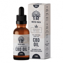 Mister Maka 20% CBD Hemp olie - 10 ml