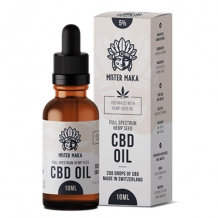 Mister Maka 5% CBD Hemp olie - 10 ml